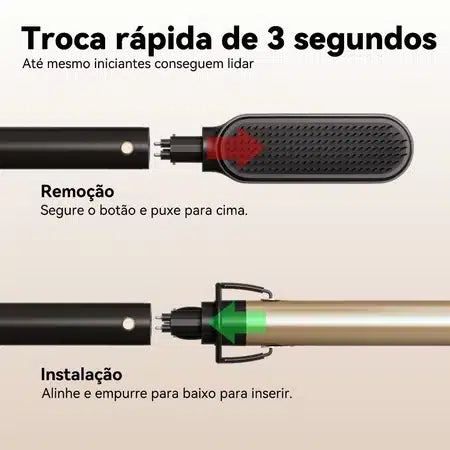 Escova Modeladora acessórios